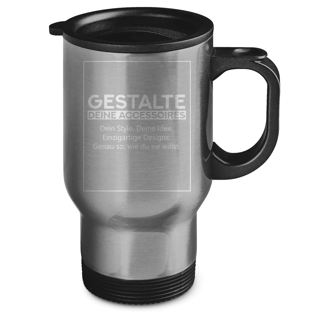 Edelstahl-Thermobecher selbst gestalten | Mit eigenem Design. Individualisierbarer Becher mit persönlichem Design.
