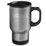 Edelstahl-Thermobecher selbst gestalten | Mit eigenem Design. Individualisierbarer Becher mit persönlichem Design.