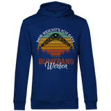 Herren Premium Bio Hoodie Mir Reicht’s Ich Geh Bumerang Werfen