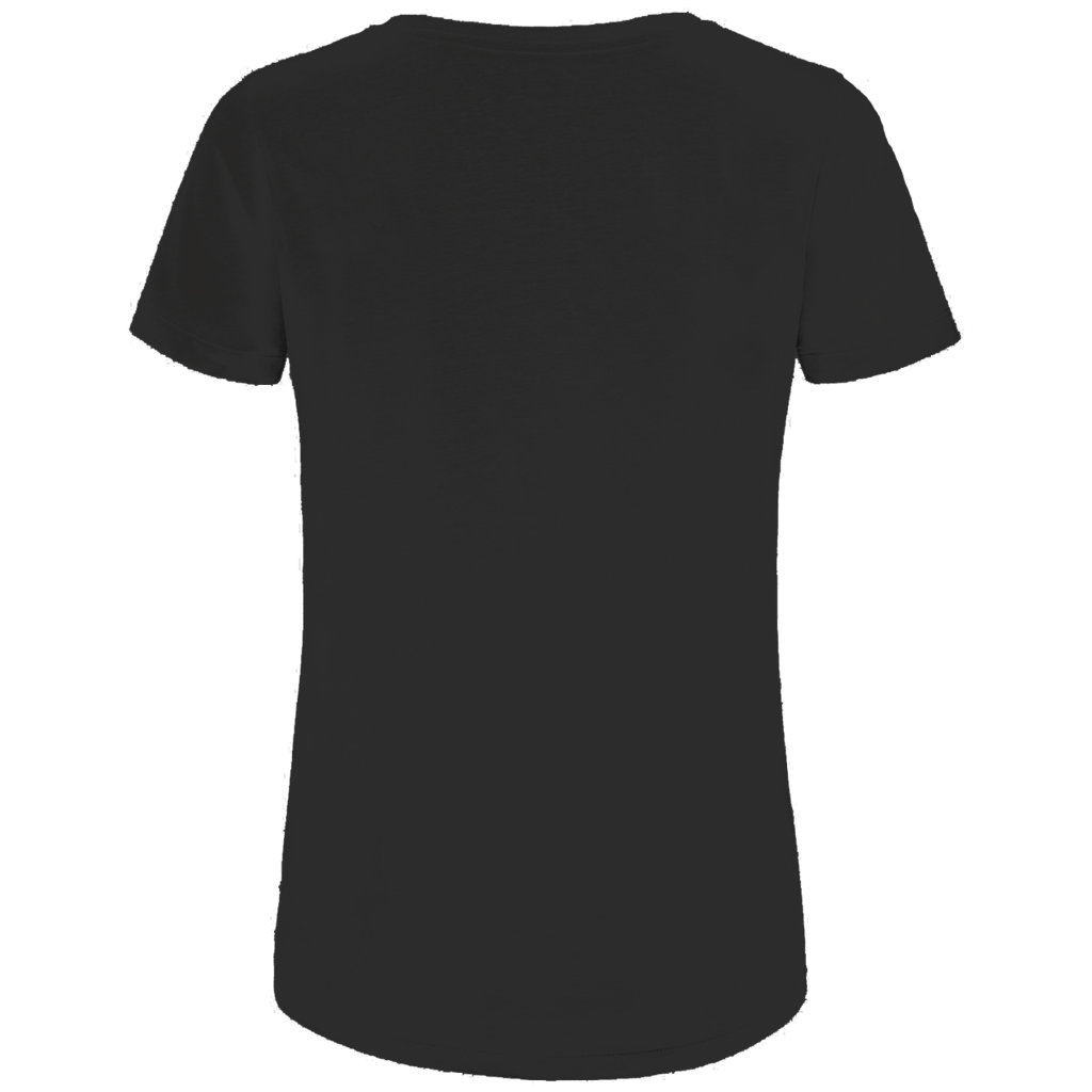 Damen Premium Bio T-Shirt Bin In Meinem Home Office