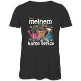 Damen Premium Bio T-Shirt Bin In Meinem Home Office