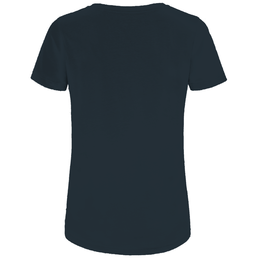 Damen Premium Bio T-Shirt Bin In Meinem Home Office