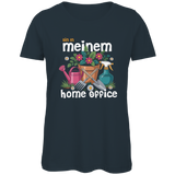 Damen Premium Bio T-Shirt Bin In Meinem Home Office
