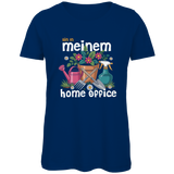 Damen Premium Bio T-Shirt Bin In Meinem Home Office