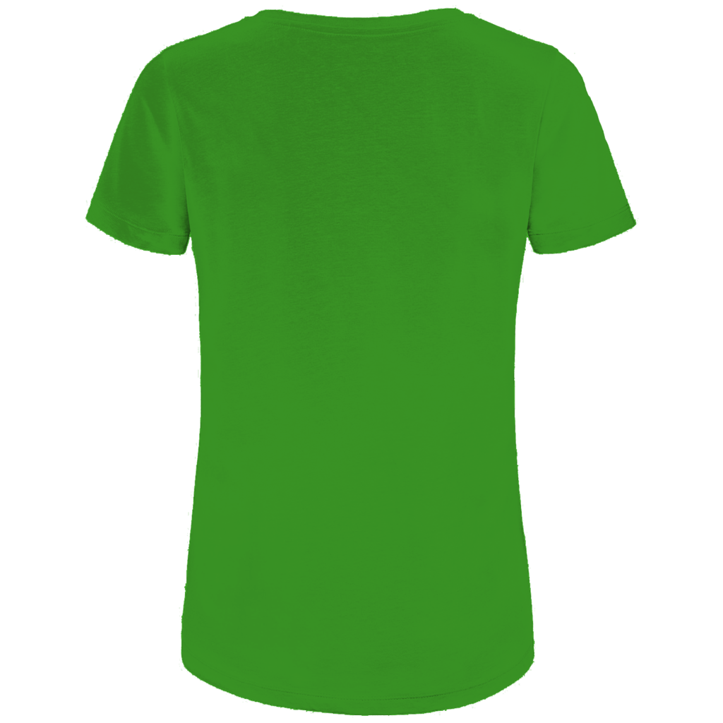 Damen Premium Bio T-Shirt Bin In Meinem Home Office