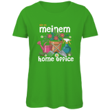 Damen Premium Bio T-Shirt Bin In Meinem Home Office
