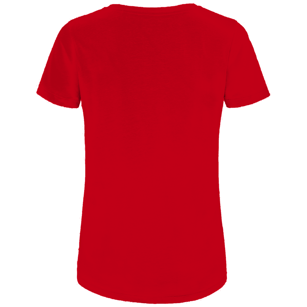 Damen Premium Bio T-Shirt Bin In Meinem Home Office
