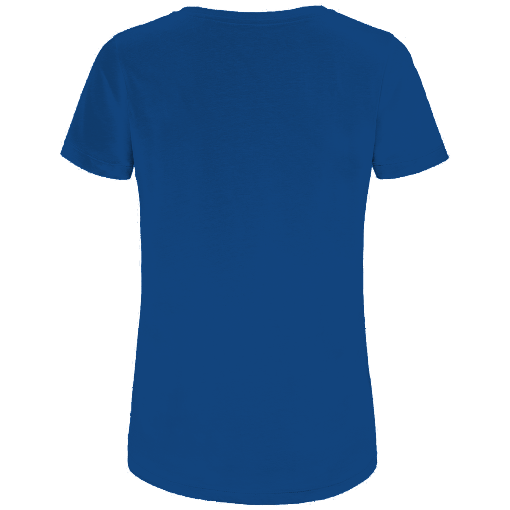 Damen Premium Bio T-Shirt Bin In Meinem Home Office