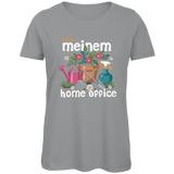 Damen Premium Bio T-Shirt Bin In Meinem Home Office