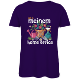 Damen Premium Bio T-Shirt Bin In Meinem Home Office