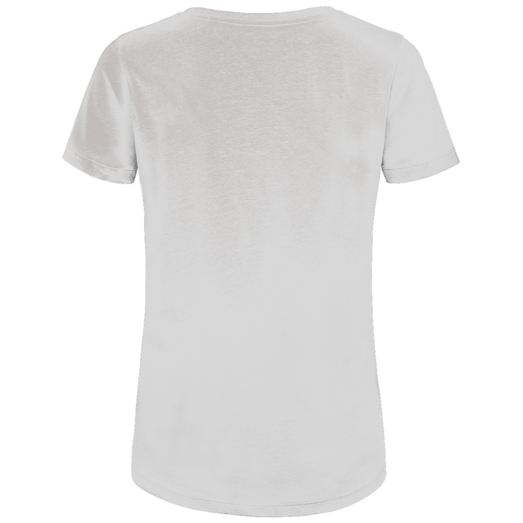 Damen Premium Bio T-Shirt Bin In Meinem Home Office