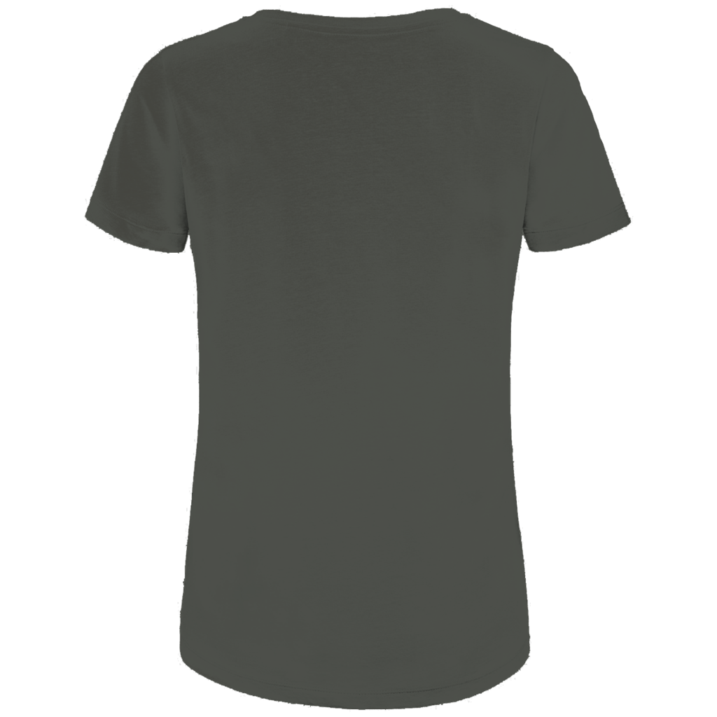 Damen Premium Bio T-Shirt Bin In Meinem Home Office