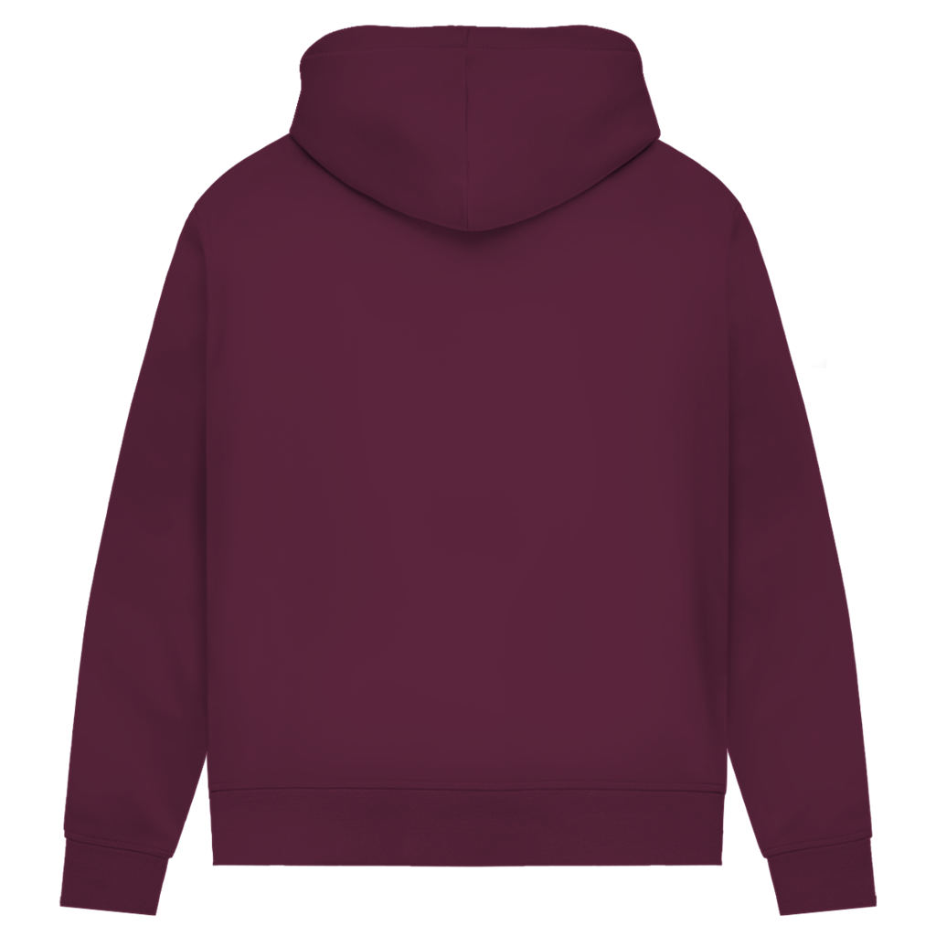 Damen Premium Bio Hoodie Bin In Meinem Home Office