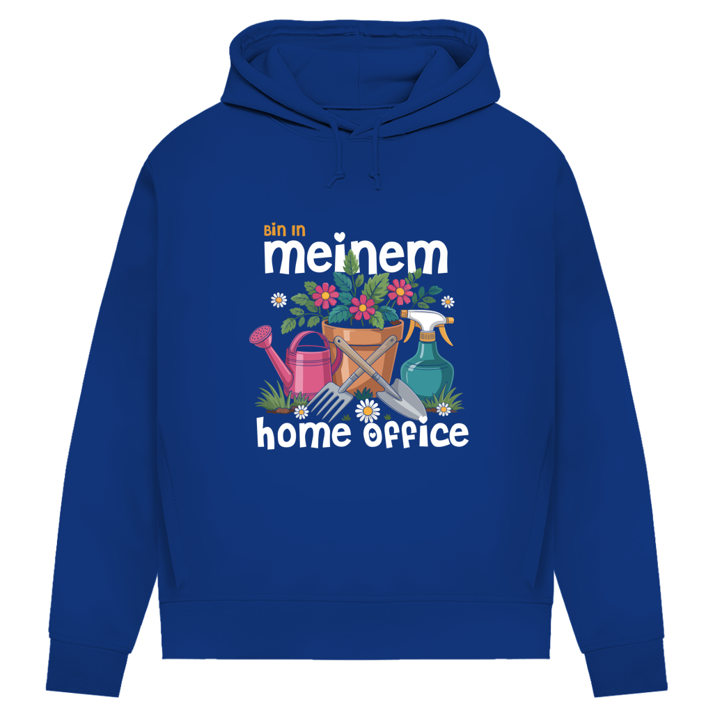 Damen Premium Bio Hoodie Bin In Meinem Home Office