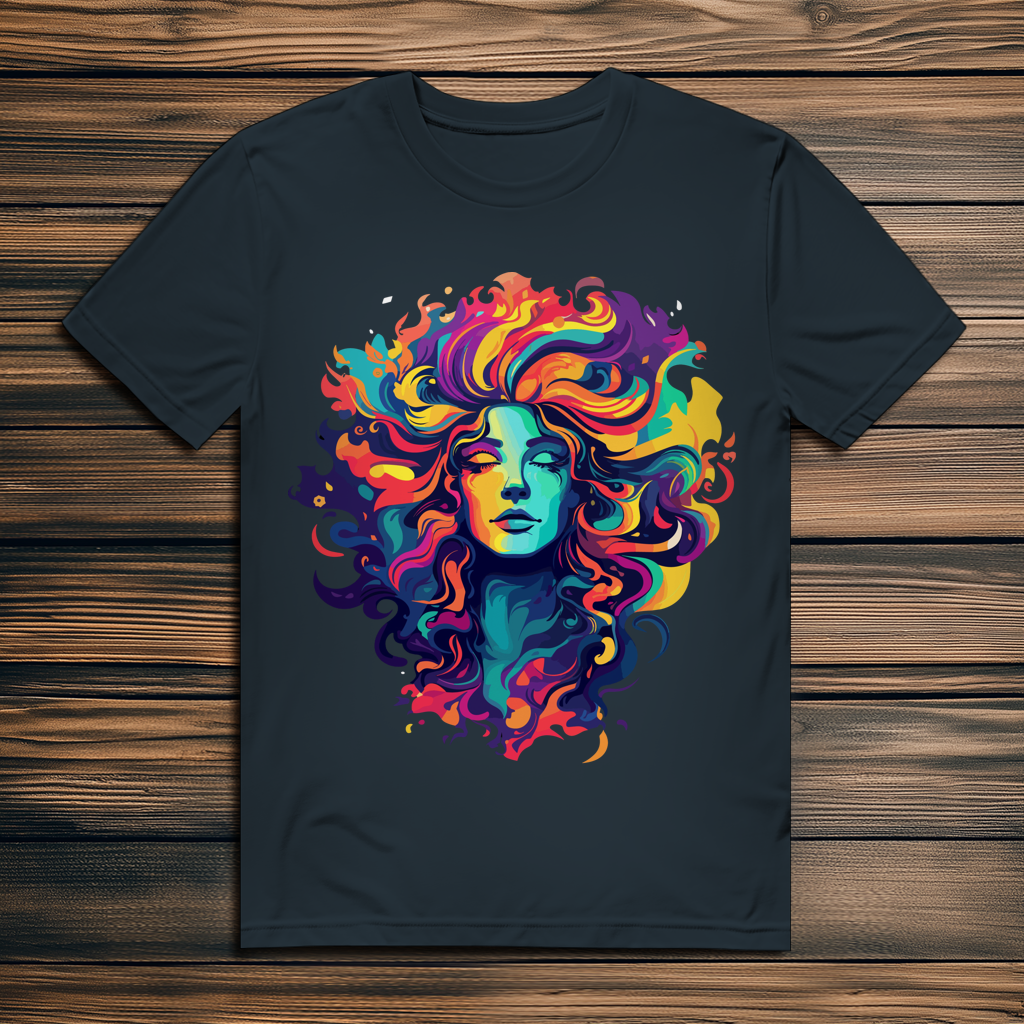 Herren Premium Bio T-Shirt Cosmic Woman