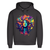 Herren Premium Bio Hoodie Cosmic Woman