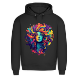 Herren Premium Bio Hoodie Cosmic Woman