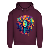 Herren Premium Bio Hoodie Cosmic Woman