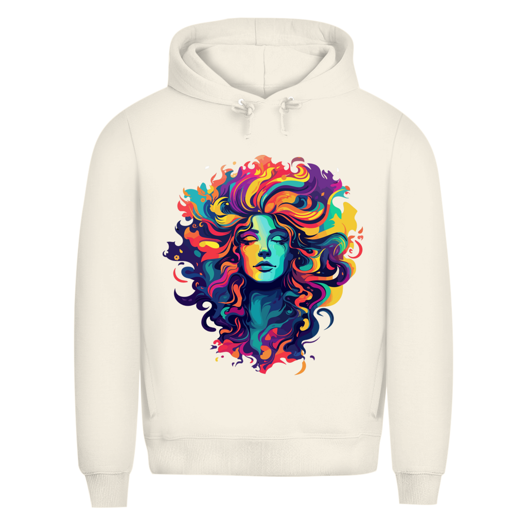 Herren Premium Bio Hoodie Cosmic Woman
