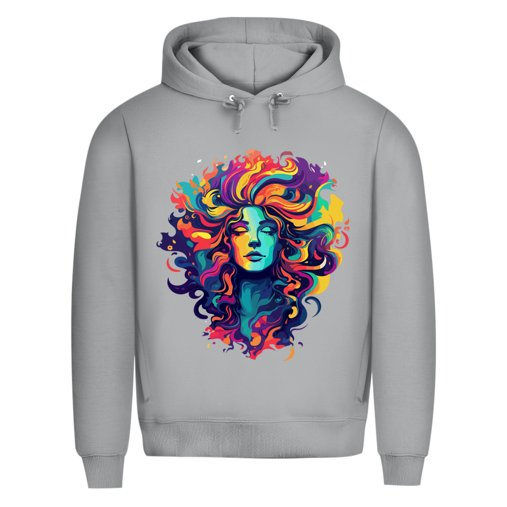 Herren Premium Bio Hoodie Cosmic Woman
