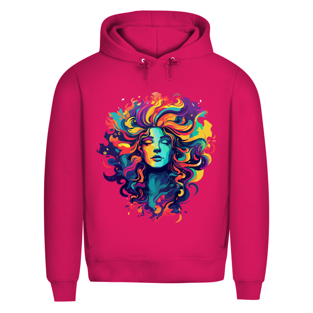 Herren Premium Bio Hoodie Cosmic Woman