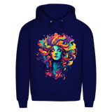 Herren Premium Bio Hoodie Cosmic Woman