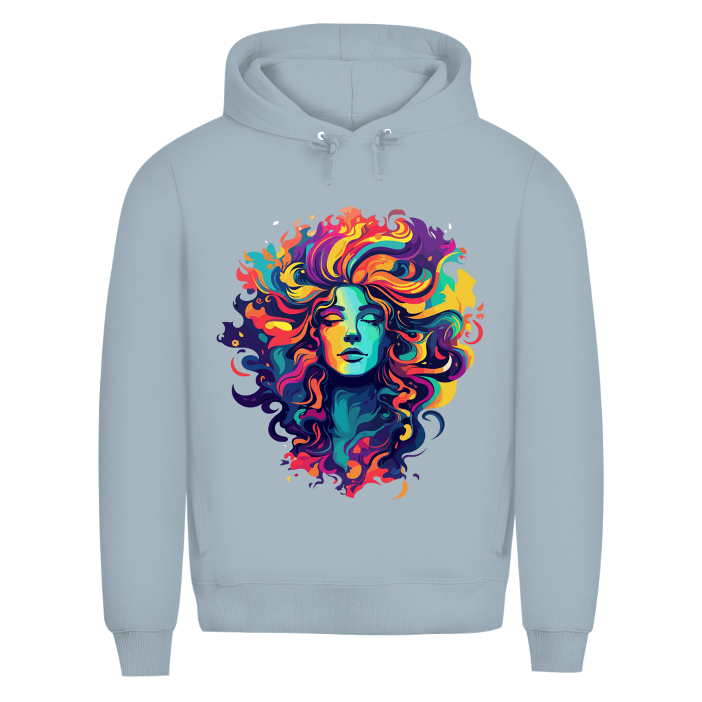 Herren Premium Bio Hoodie Cosmic Woman