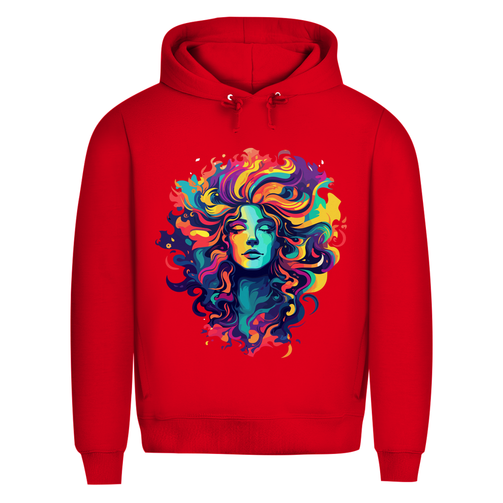 Herren Premium Bio Hoodie Cosmic Woman