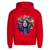 Herren Premium Bio Hoodie Cosmic Woman
