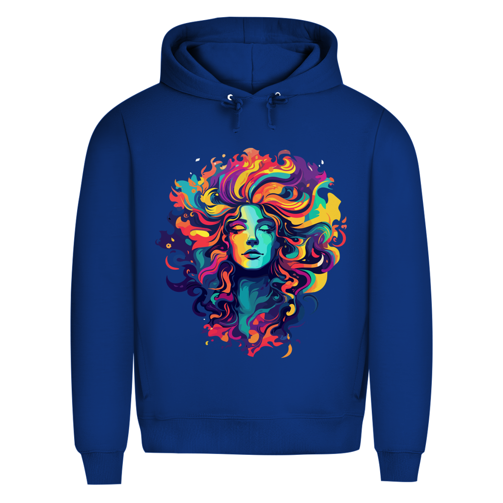 Herren Premium Bio Hoodie Cosmic Woman