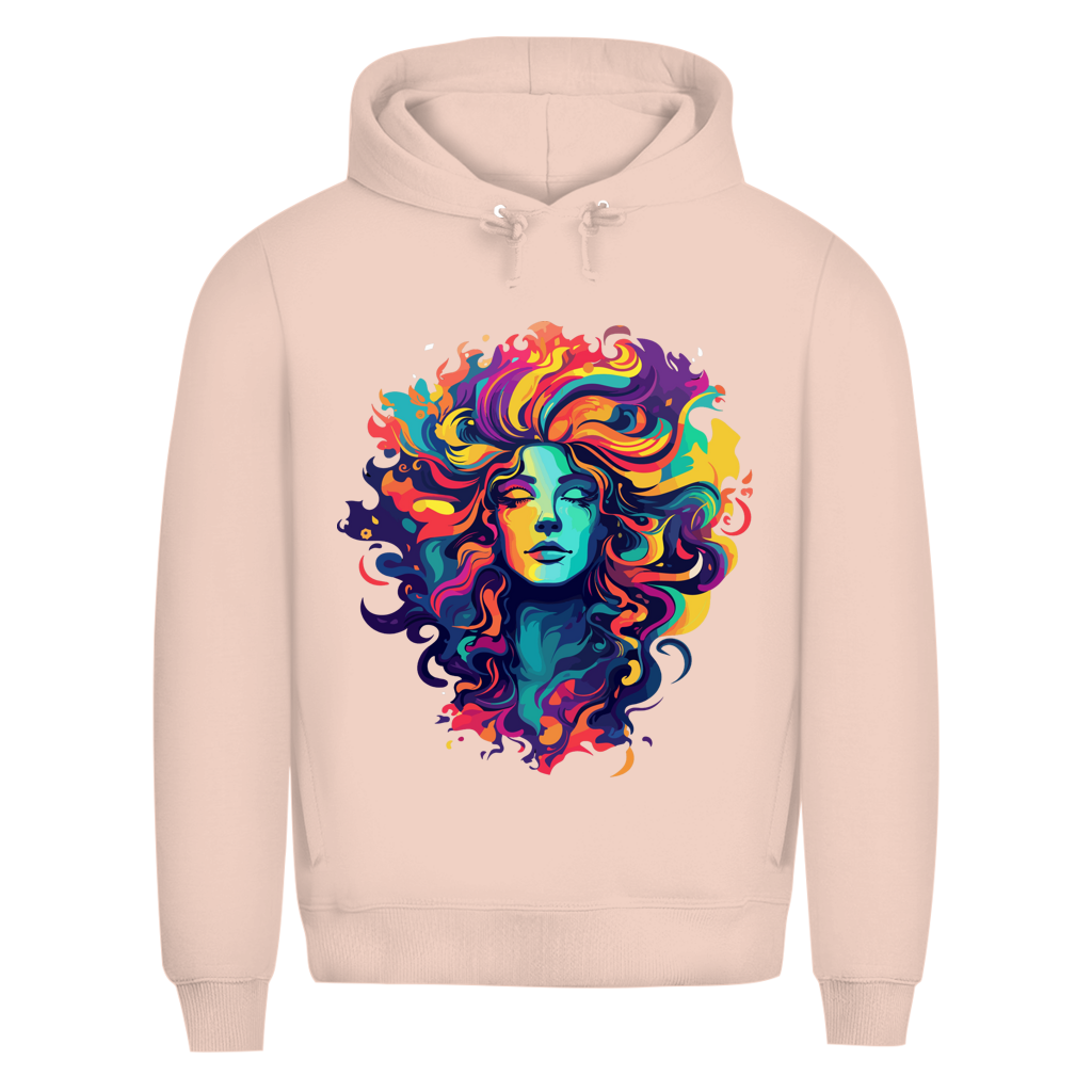 Herren Premium Bio Hoodie Cosmic Woman
