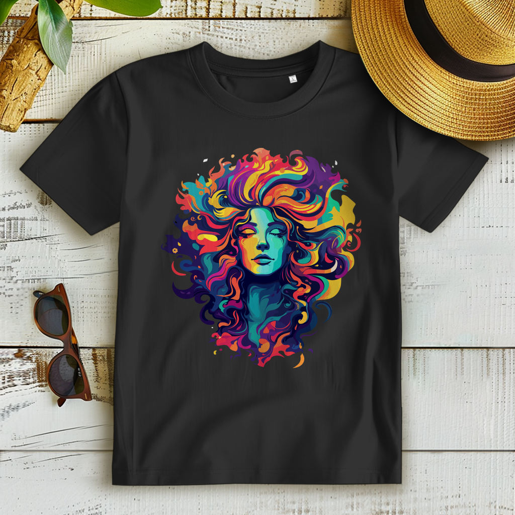 Damen Premium Bio T-Shirt Cosmic Woman