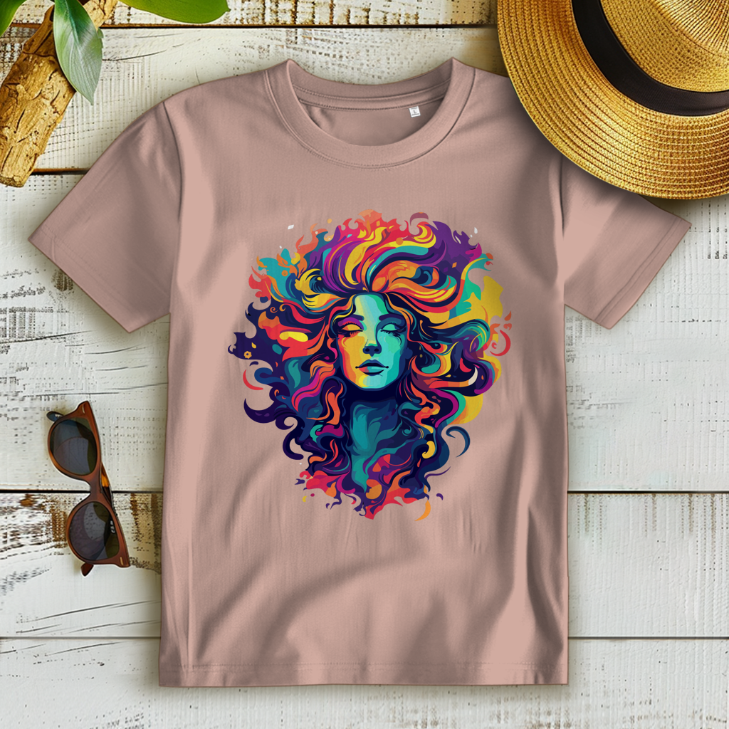 Damen Premium Bio T-Shirt Cosmic Woman