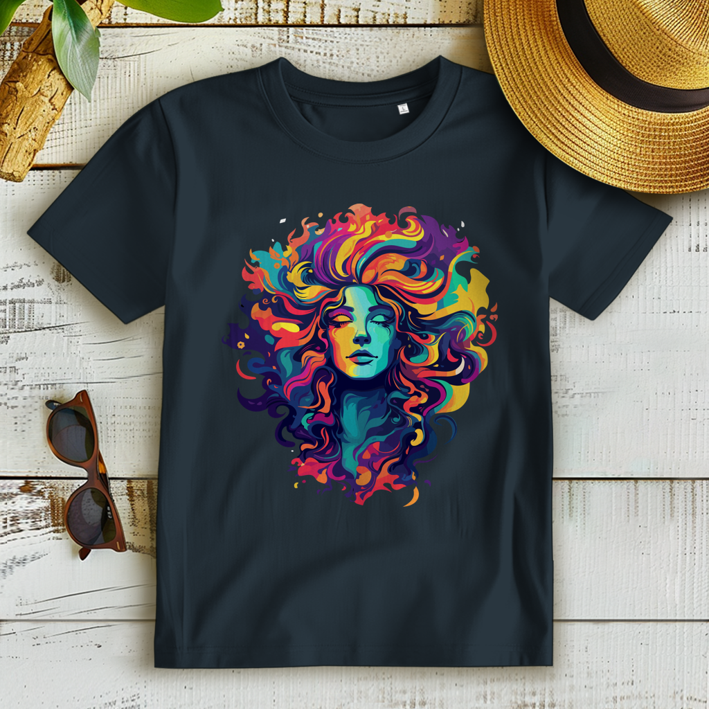 Damen Premium Bio T-Shirt Cosmic Woman
