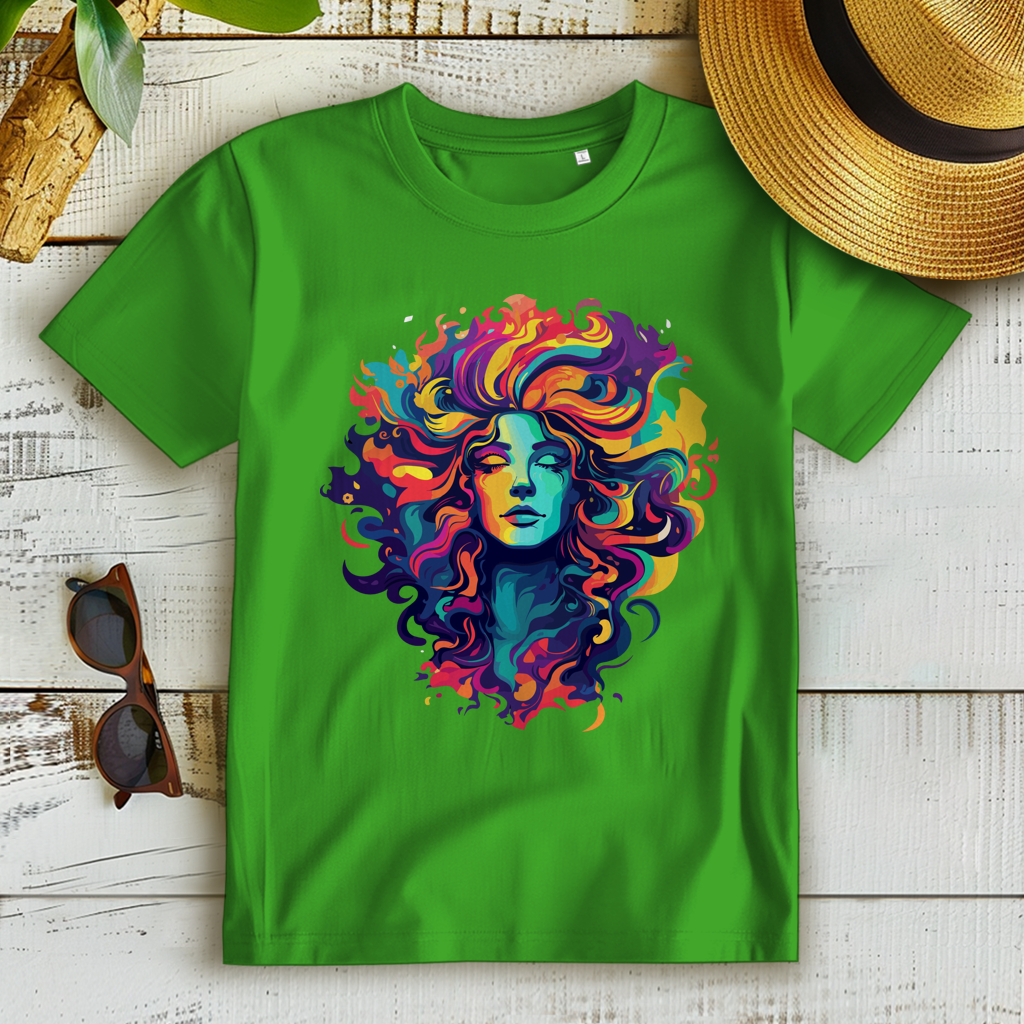 Damen Premium Bio T-Shirt Cosmic Woman