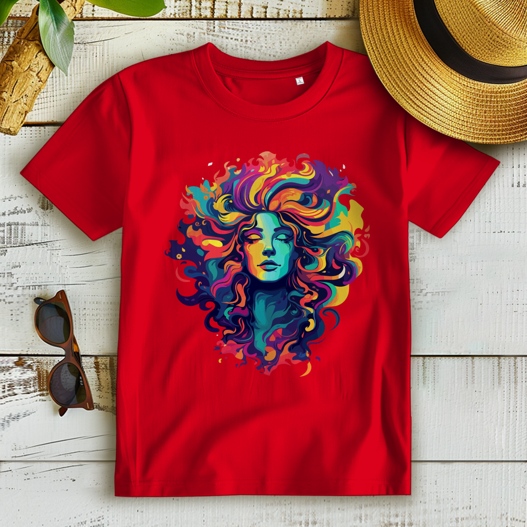 Damen Premium Bio T-Shirt Cosmic Woman