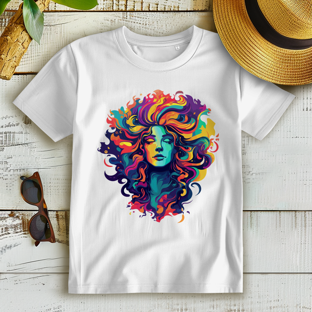 Damen Premium Bio T-Shirt Cosmic Woman