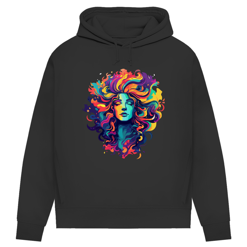 Damen Premium Bio Hoodie Cosmic Woman