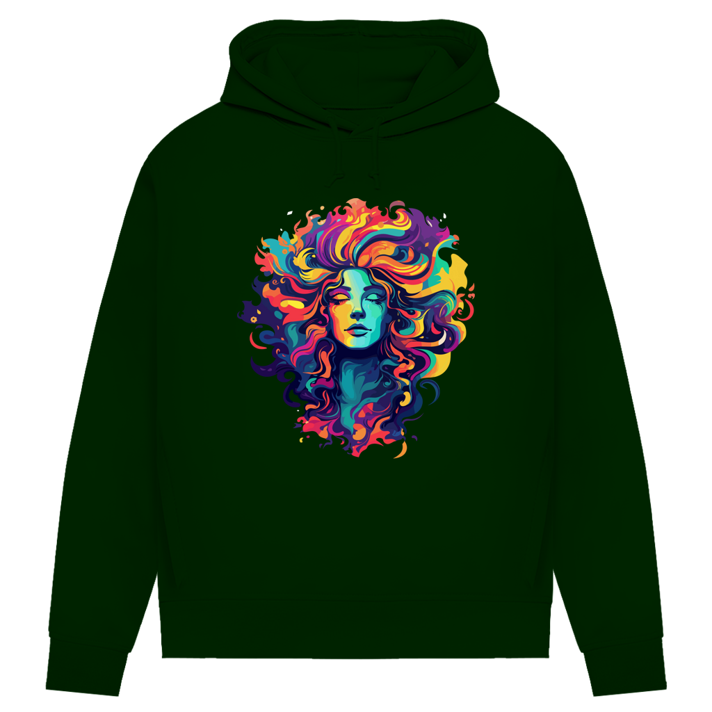 Damen Premium Bio Hoodie Cosmic Woman
