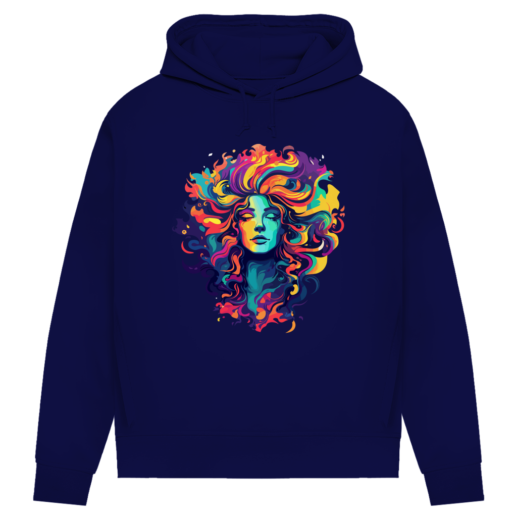 Damen Premium Bio Hoodie Cosmic Woman