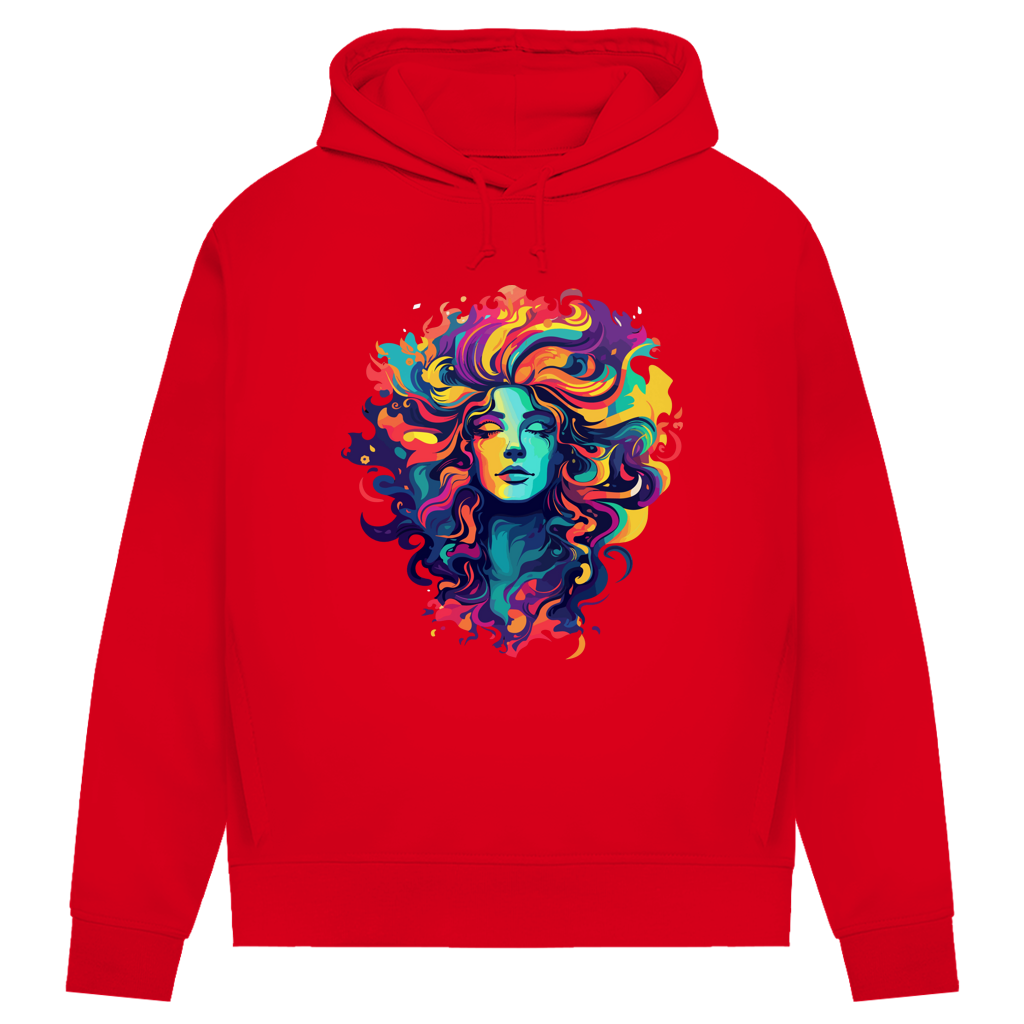 Damen Premium Bio Hoodie Cosmic Woman