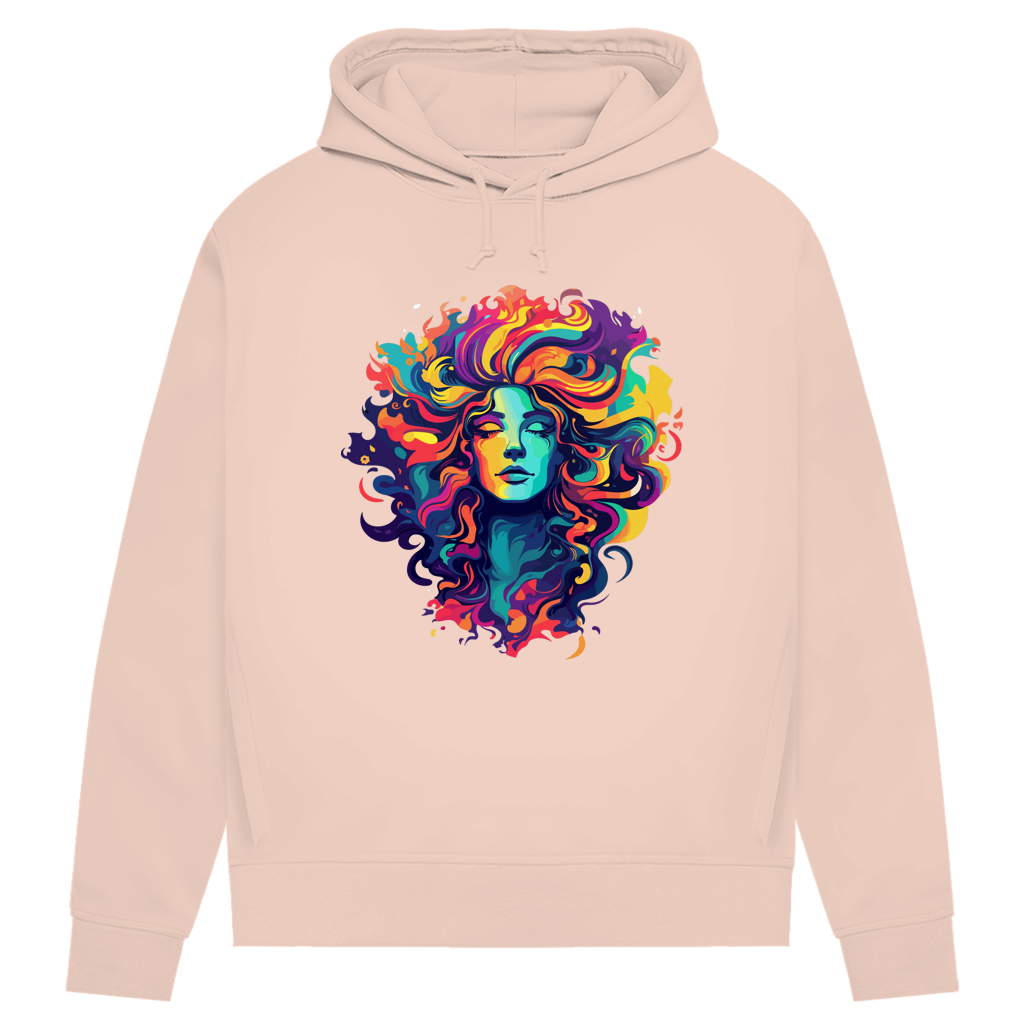 Damen Premium Bio Hoodie Cosmic Woman
