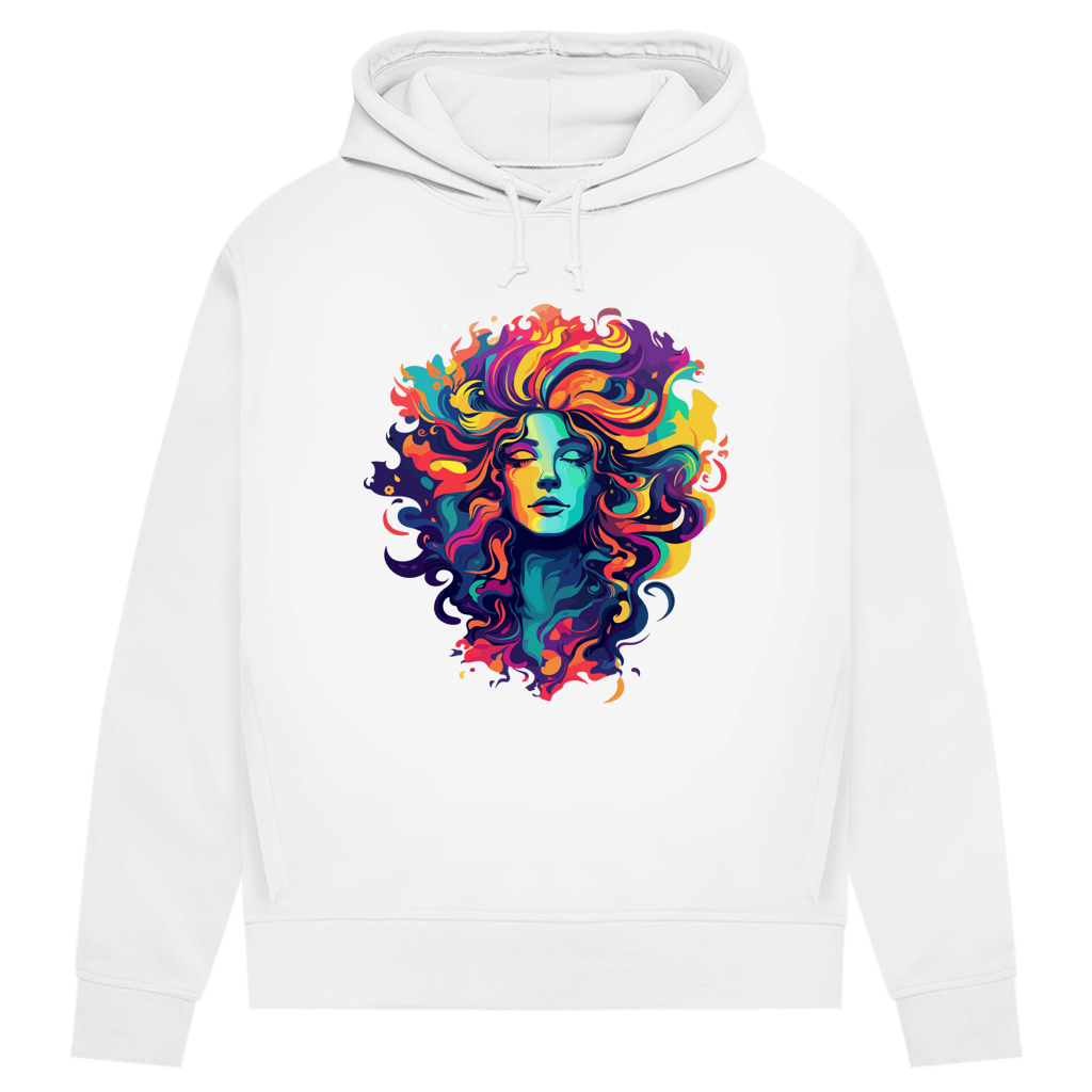 Damen Premium Bio Hoodie Cosmic Woman