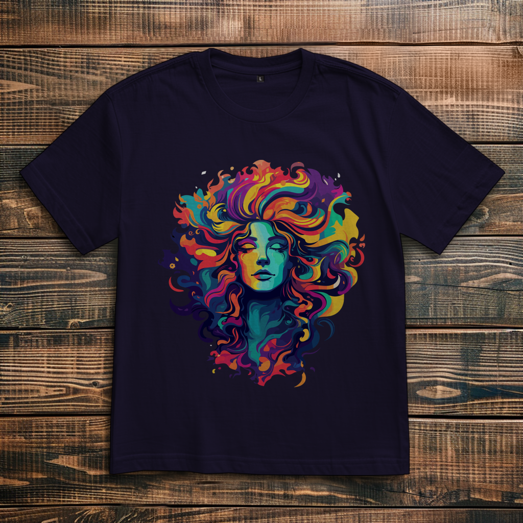 Oversize T-Shirt Cosmic Woman