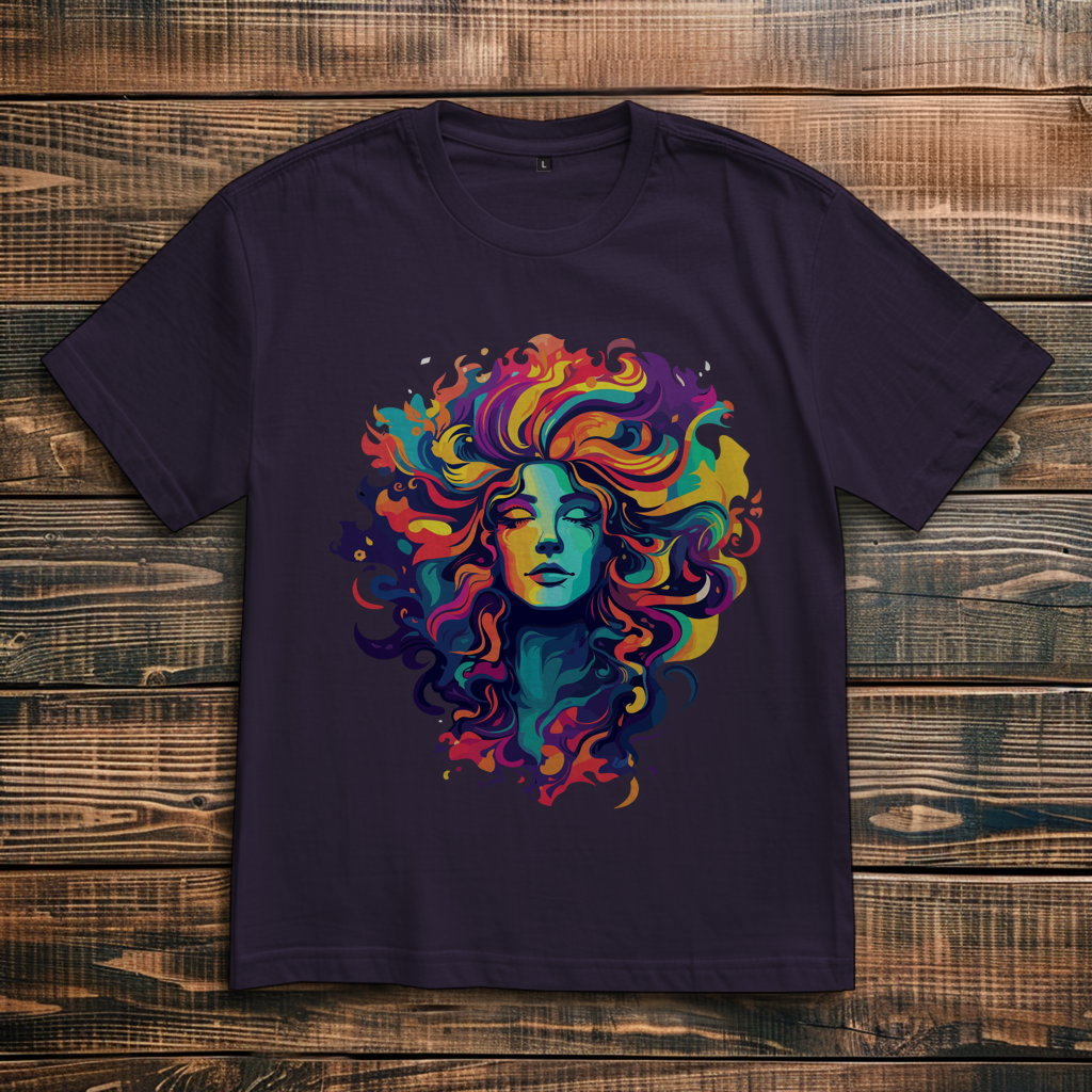Oversize T-Shirt Cosmic Woman