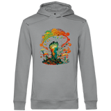Herren Premium Bio Hoodie Psychedelic Frog