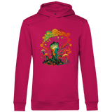 Herren Premium Bio Hoodie Psychedelic Frog