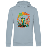 Herren Premium Bio Hoodie Psychedelic Frog