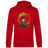 Herren Premium Bio Hoodie Psychedelic Frog