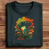Oversize T-Shirt Psychedelic Frog